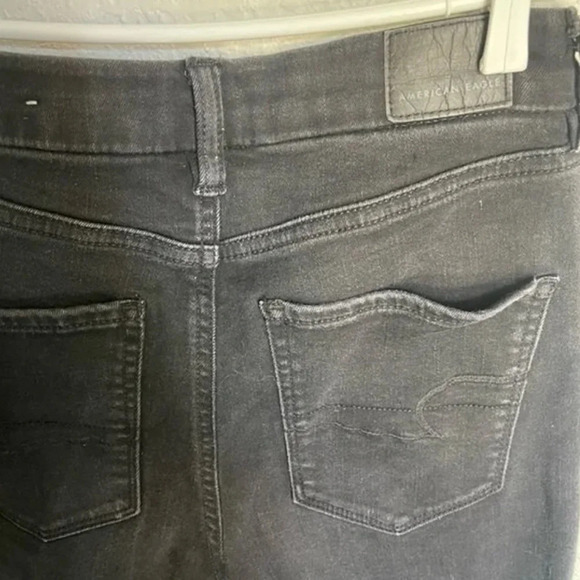 American Eagle next level stretch ripped curvy high waisted jegging - Picture 6 of 8